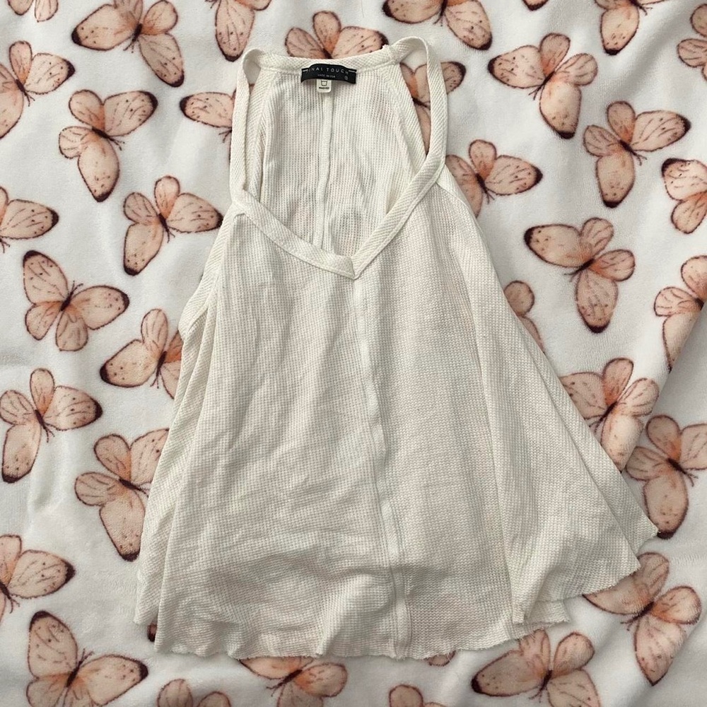 White Tank Top 🐚